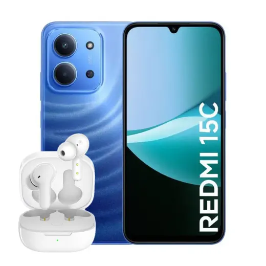 گوشی موبایل شیائومی Redmi 15C 4G - به همراه هندزفری QCY T13