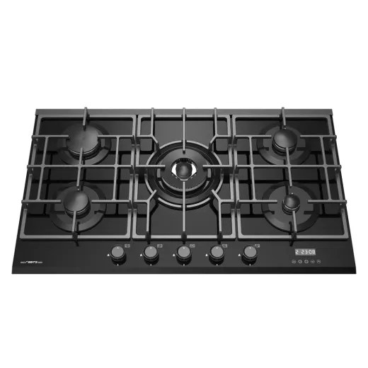 اجاق گاز شیشه ای توکار رابیتس RG-557D دیجیتال - تصویر 1