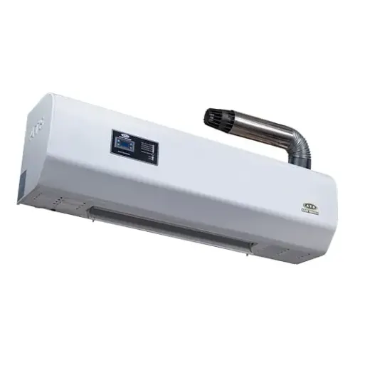 هیتر گازی فایر تیوب آذر تهویه طرح اسپلیت مدل F907