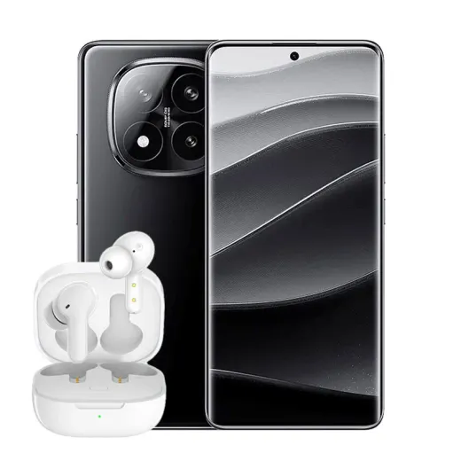 گوشی موبایل شیائومی Redmi Note 14 Pro Plus 5G مشکی - به همراه هندزفری QCY T13