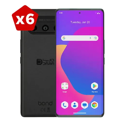 پکیج 6 عددی گوشی موبایل داریا مدل Bond - مشکی