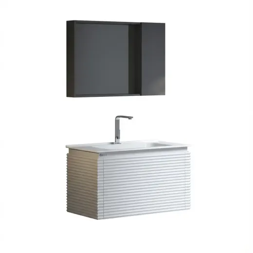 کابینت روشویی پی وی سی مدل D-8008