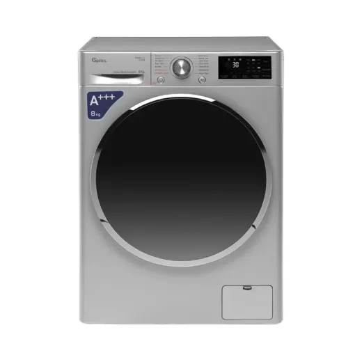 ماشین لباسشویی جی پلاس GWM-M880S/W ظرفیت 8 کیلوگرم