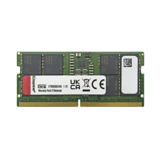 رم لپ تاپ DDR5 تک کاناله 5600 مگاهرتز CL46 کینگستون مدل KVR ظرفیت 32 گیگابایت