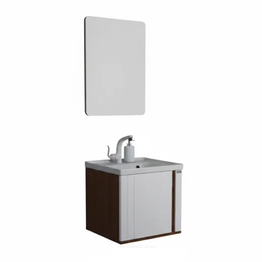 کابینت روشویی هیوا SERINA سفید چوبی - تصویر 1