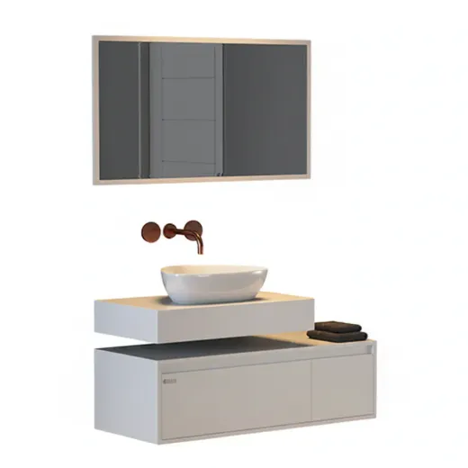 کابینت روشویی پی وی سی مدل L-02