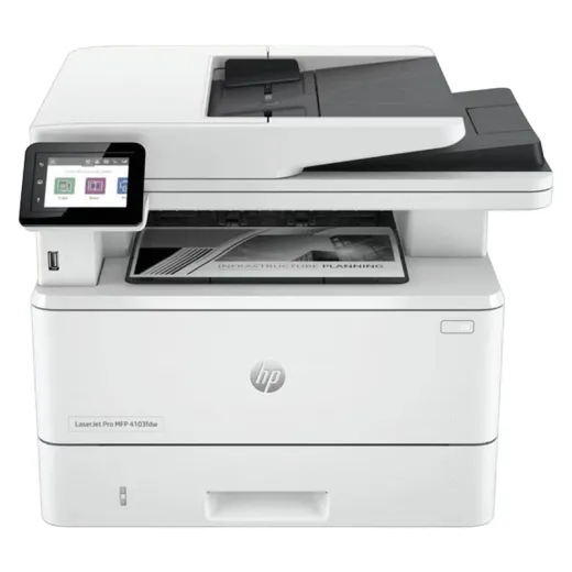پرینتر اچ‌پی چهار کاره لیزری مدل LaserJet Pro MFP 4103FDW
