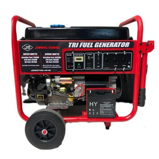 موتور برق جیانگ دانگ 8.5 کیلووات JD8500THEB-LPG-NG تک فاز سه گانه سوز