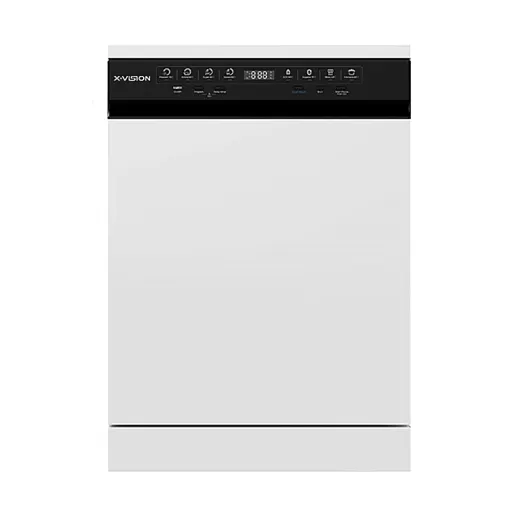 ماشین ظرفشویی ایکس ویژن مدل s140/W/S ظرفیت 14 نفر 3 سبد