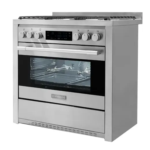 اجاق گاز مبله 5 شعله دوو مدل DGC5-2111N New Imperial فردار جنس صفحه استیل