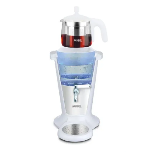چای ساز سماوری میگل GTS-305 سفید گنجایش 3 لیتر