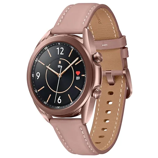 ساعت هوشمند سامسونگ Galaxy Watch3 SM-R850 41mm بند چرمی