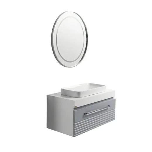 روشویی کابینتی ایواریا مدل L-103 - سری لاکچری