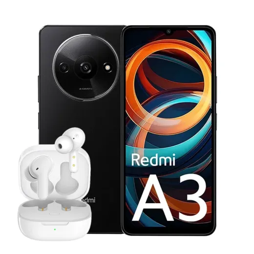 گوشی موبایل شیائومی Redmi A3 - به همراه هندزفری QCY T13x