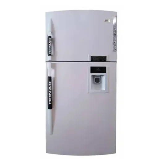یخچال فریزر کمبی فریزر بالا دونار مدل D32-ROYAL-DNF650 آبریزدار عرض 85 استیل