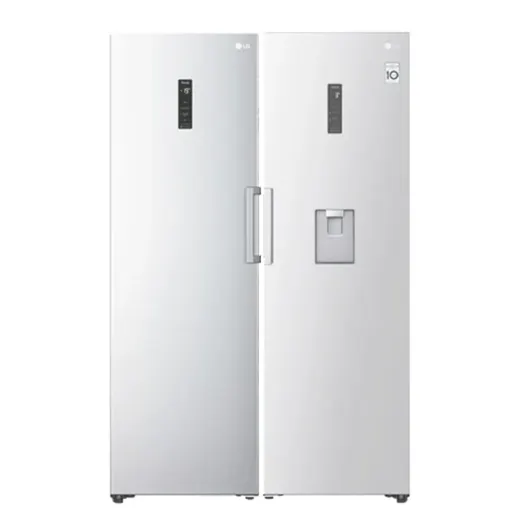 یخچال فریزر دوقلو ال جی مدل GC-F411EQDM GC-B414EQFM یخساز دستی آبریز دار