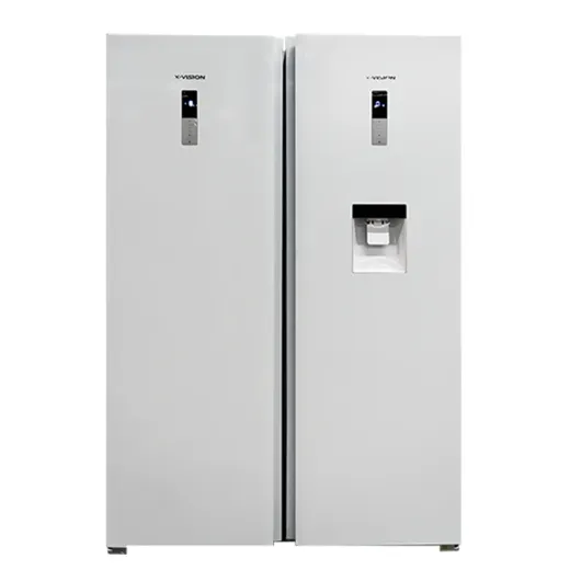 یخچال فریزر دوقلو ایکس ویژن مدل KTR630/KTF630 سفید آبریز اتوماتیک