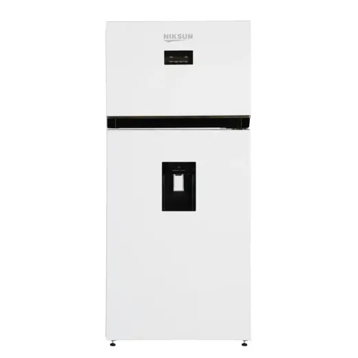 یخچال فریزر نیکسان مدل NT8460DN/W-I یخساز اتوماتیک داخلی آبریزدار