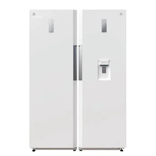 یخچال فریزر دوقلو دوو مدل SFI/SRI20MW سفید یخساز اتوماتیک داخلی آبریز دار