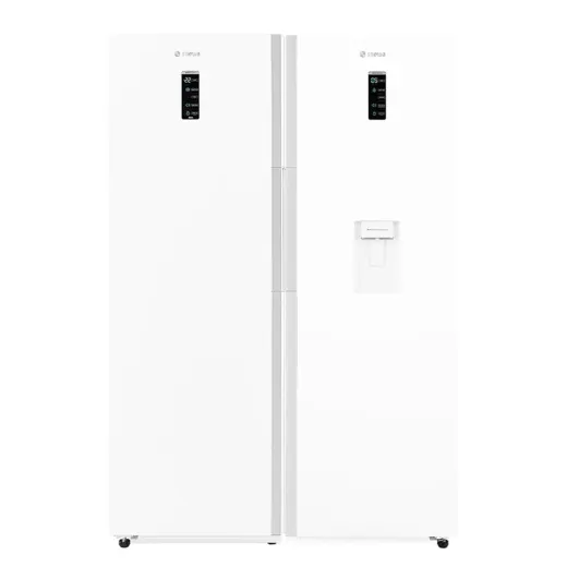 یخچال فریزر دوقلو اسنوا مدل SN5-1019sW سفید اکلیلی آبریز اتوماتیک