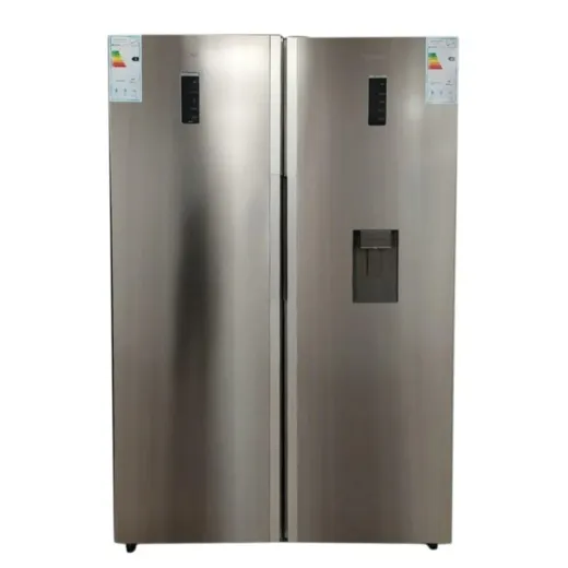 یخچال فریزر دوقلو اسنوا مدل SN5-1219SS استیل یخساز دستی آبریز دار