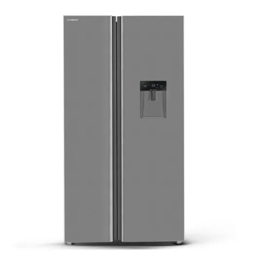 یخچال فریزر ساید بای ساید ایکس ویژن مدل TS552-ASD یخساز دستی آبریز دار