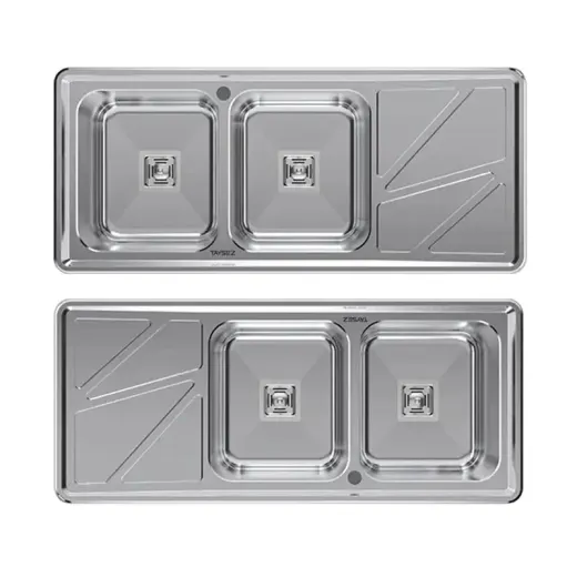 سینک استیل توکار تایسز TS-4106 راست