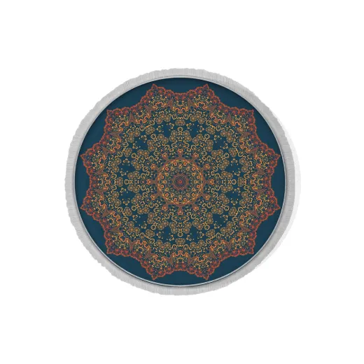 فرش ماشینی گرد هانوکس طرح طباطبائی کد IFC.2828.01