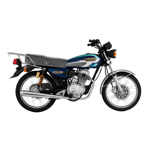 موتور سیکلت زمرد کویر 200 CDI پره ای، ترمز دیسکی سال 1404
