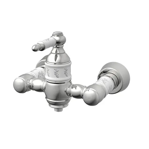 شیر توالت کسری مدل توکیو White Chrome