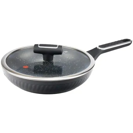 تابه سایز 24 تک دسته ام جی اس طرح فورج کد FR06 Black