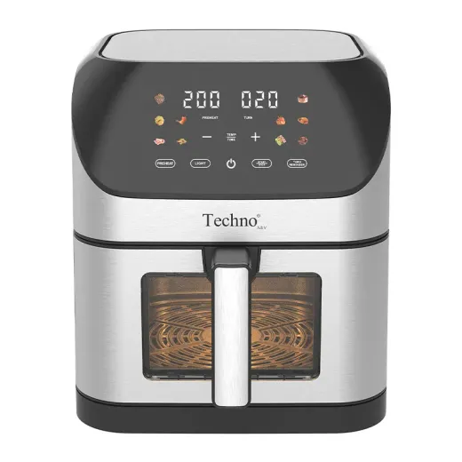 سرخ کن رژیمی تکنو Te‑555 ظرفیت 8 لیتر