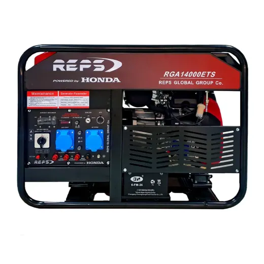 موتور برق 13 کیلووات تک فاز و سه فاز بنزینی هوندا رپس مدل RGA14000ETS