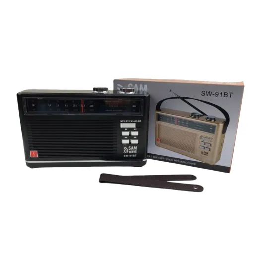 رادیو اسپیکر SAMWAVE کلاسیک مدل SW-91BT بلوتوث‌دار