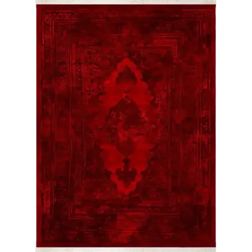 فرش ابریشم ماشینی ۱۲۰۰ شانه کد T1076