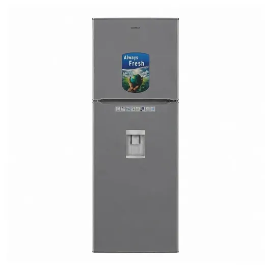 یخچال فریزر کمبی فریزر بالا گلدن لوکس مدل UMF-260RFA آبریز دستی Gray