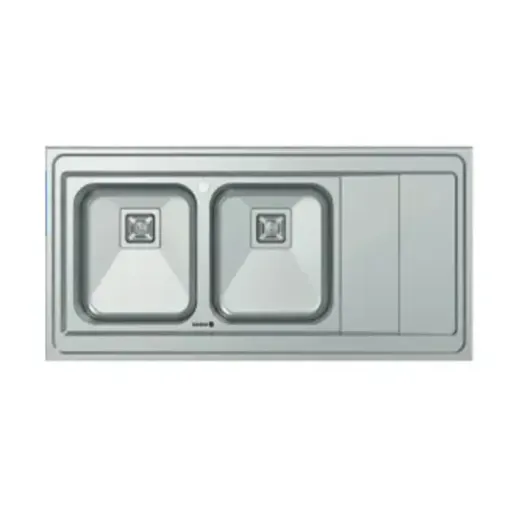 سینک روکار دو لگنه اسنوا مدل SS-45252L/SS-45252R