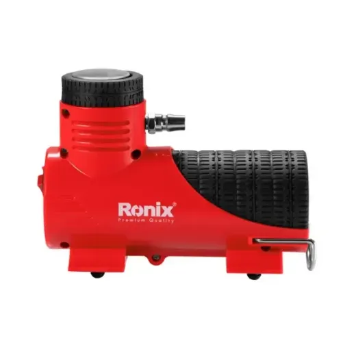 نمای جانبی مینی کمپرسور فندکی خودرو رونیکس مدل RH-4264