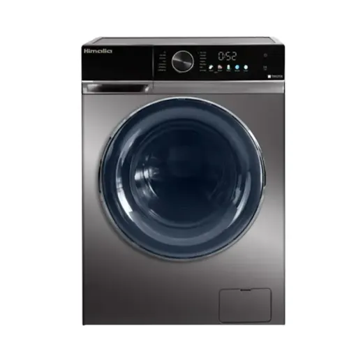 ماشین لباسشویی هیمالیا مدل تسلا پرو HWM1012 ظرفیت 10 کیلوگرم موتور دایرکت درایو Silver