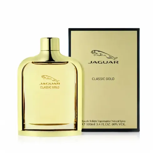 ادو تویلت مردانه جگوار کلاسیک گلد (طلایی) Jaguar Classic Gold اصل