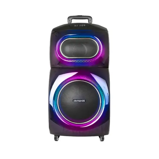اسپیکر آیوا مدل AW-X1120DSP PRO دارای 1 ساب ووفر 12 اینچ، رقص نور و کارائوکه