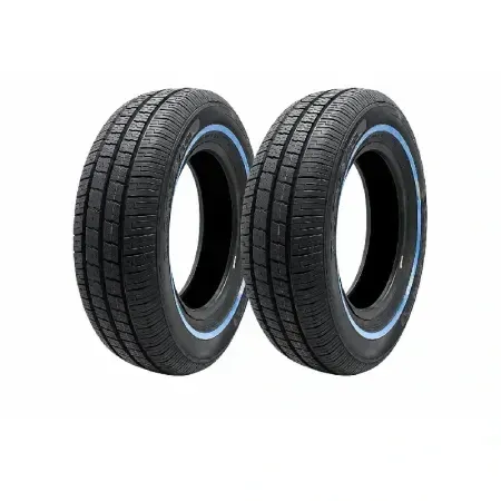 لاستیک خودرو جیرود دور سفید سایز 175/70/13 دو حلقه