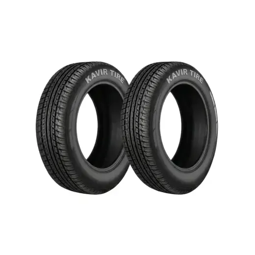 لاستیک خودرو کویر سایز 205/60/15 دو حلقه