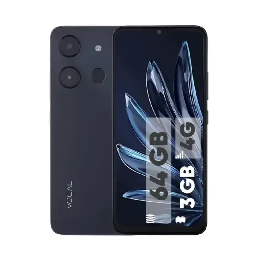 گوشی موبایل وکال مدل V0 دو سیم کارت ظرفیت 64 گیگابایت و رم 3 گیگابایت - به همراه قاب