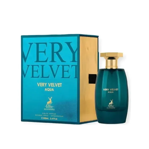 ادو پرفیوم زنانه الحمبرا وری ولوت آکوا Alhambra Very Velvet Aqua اصل