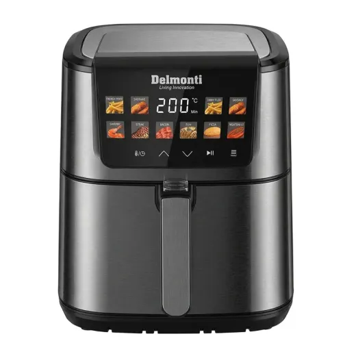 سرخ کن رژیمی دیجیتال لمسی دلمونتی مدلDL815 ظرفیت 8 لیتر