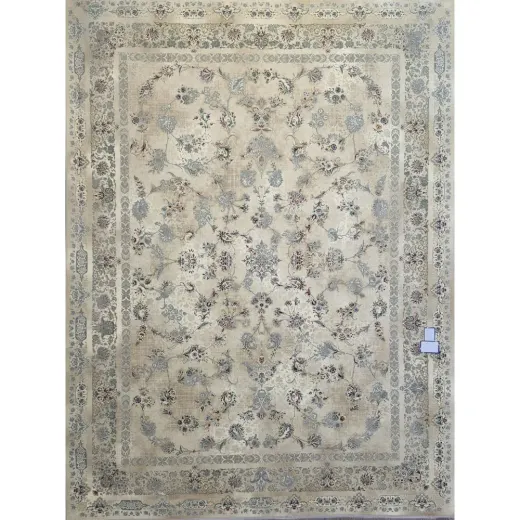 فرش 1200شانه ساده نهال صددرصد اکریلیک پارتیزان تراکم 3600 مدل آنا V1