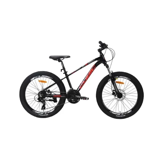 دوچرخه کوبیک مدل 1000 Piper سایز 24 Black Red Matt
