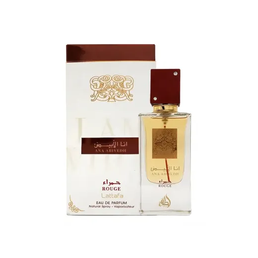 ادو پرفیوم لطافه انا الابیض رژ Ana Abiyedh Rouge اصل