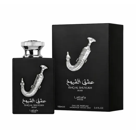 ادو پرفیوم لطافه پراید عشق الشیوخ نقره ایی Pride Ishq Al Shuyukh Silver اصل